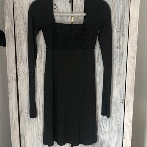 Bailey 44 gray long sleeve dress